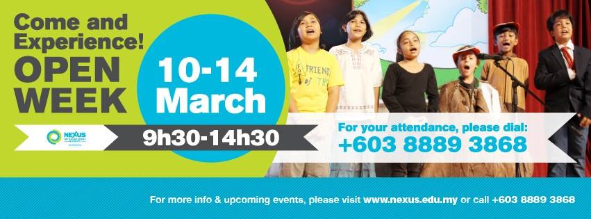 Open Week at Nexus International School, Putrajaya