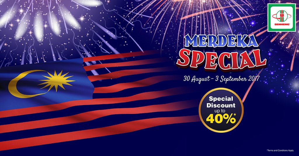 Check Out the Senheng’s Merdeka Promotion!