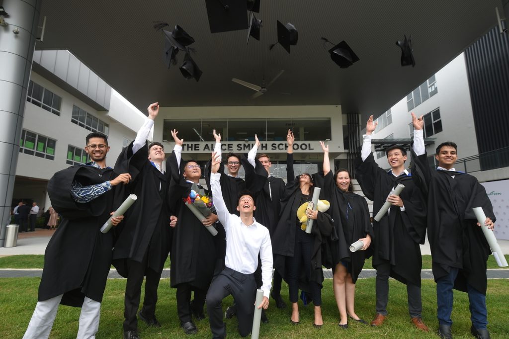 Alice Smith Students Celebrate Examination Success