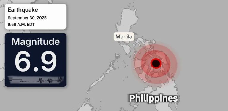 Casualties Reported as Major Earthquake Strikes Central Philippines