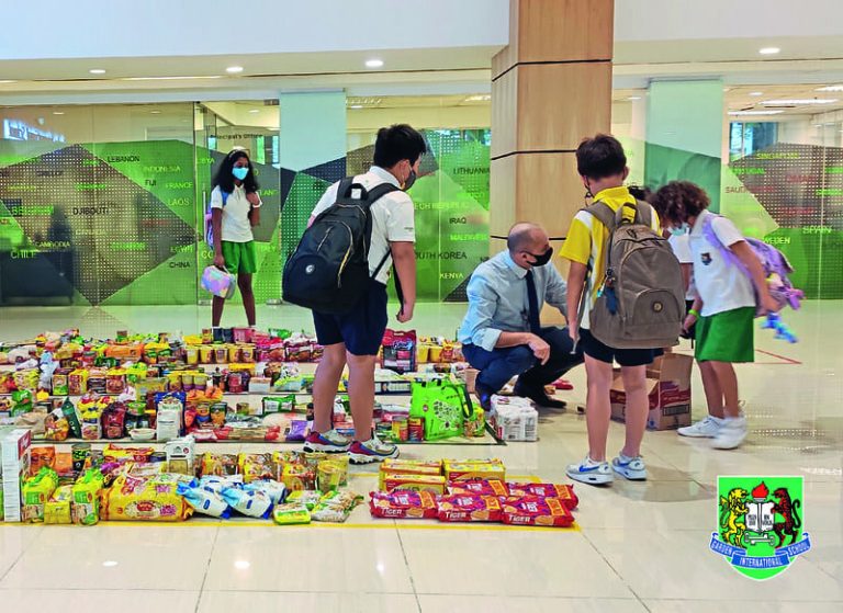 School Snaps: GIS Raising Money for Those in Need