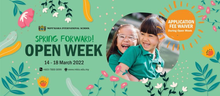 M’KIS: Spring Forward into our Open Week!