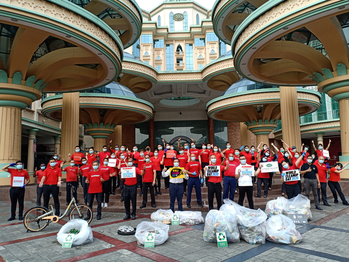 Sunway Sweeps Up with World Cleanup Day 2020
